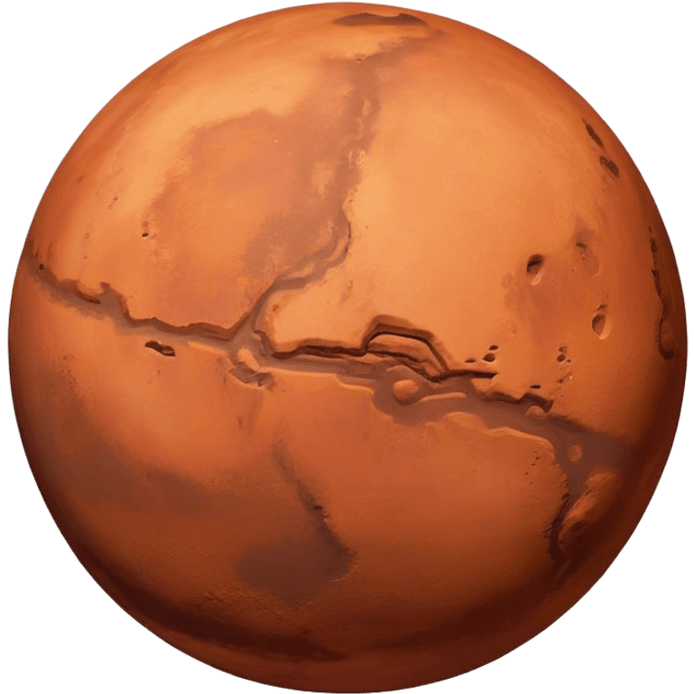 Planet Mars emoji