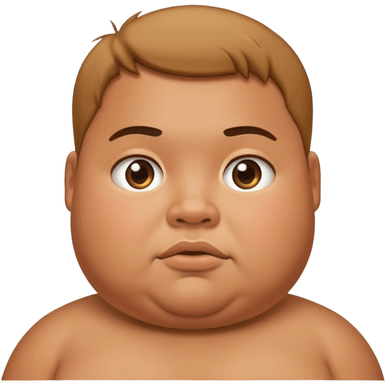 fat short boy emoji