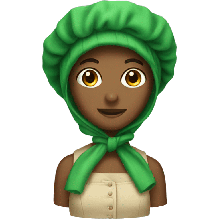 Green Bonnet emoji