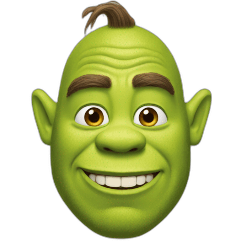 green-shrek emoji