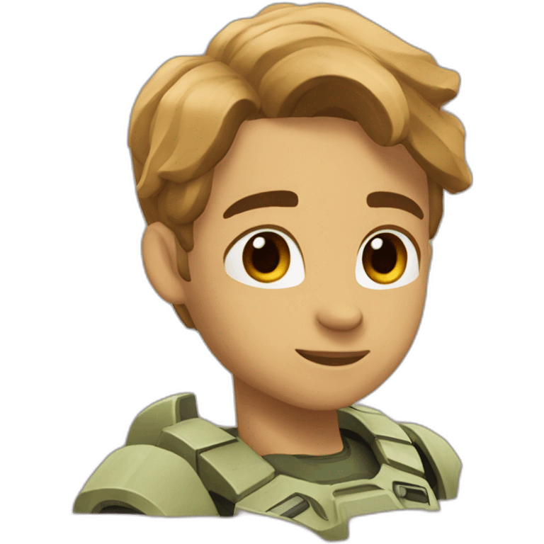 I love you from halo major emoji