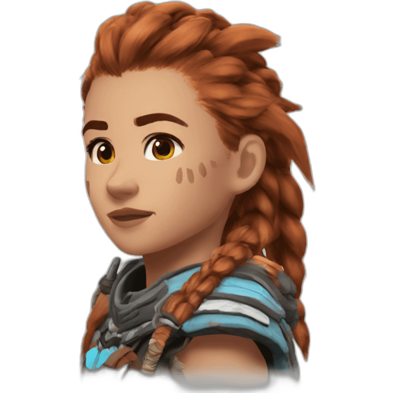 Aloy horizon zero dawn emoji