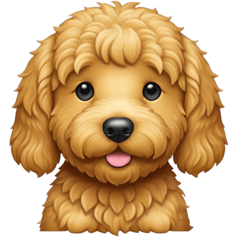 Golden doodle emoji