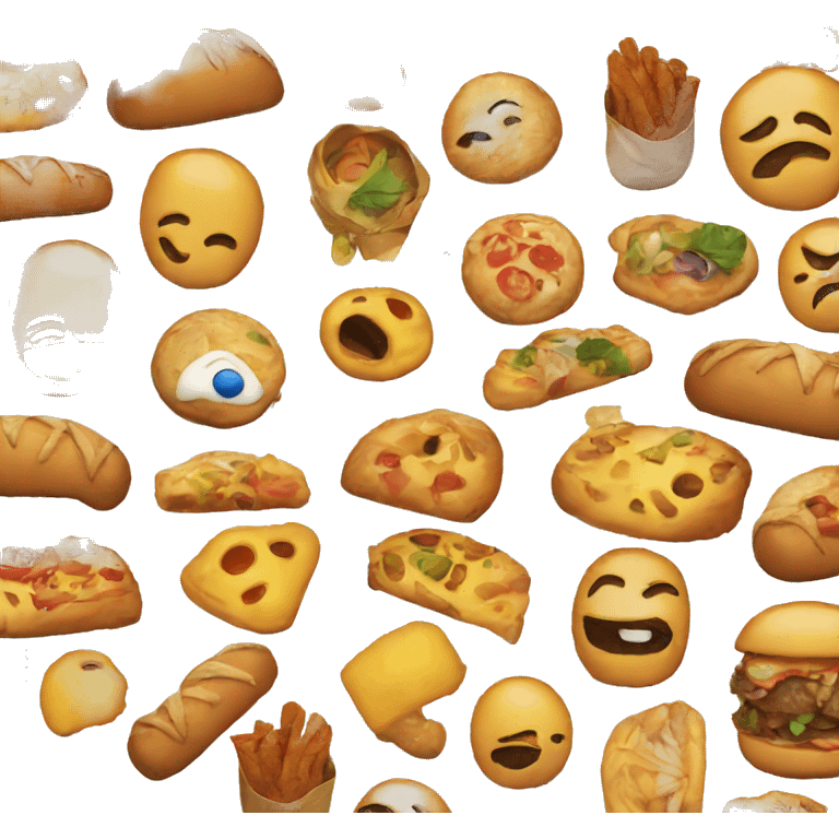 Testy food emoji