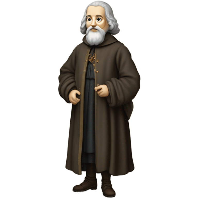 generate Galileo di Vincenzo  full body in standing  perfect  emoji