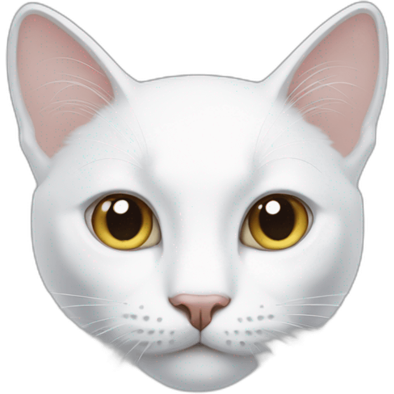 White cat emoji