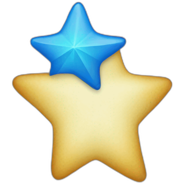 Blue star emoji