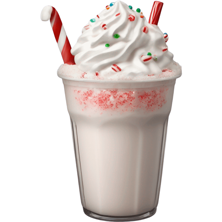 chick fil a peppermint milkshake emoji