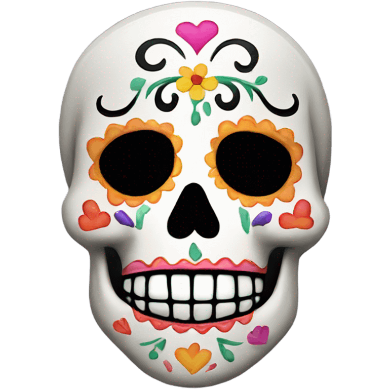 Sugar skull emoji