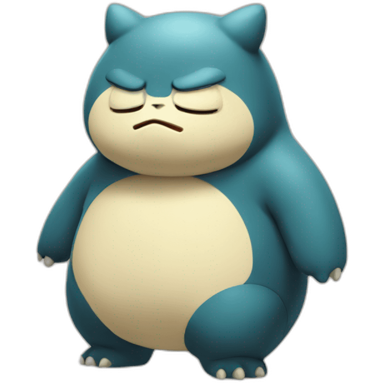 snorlax sad emoji