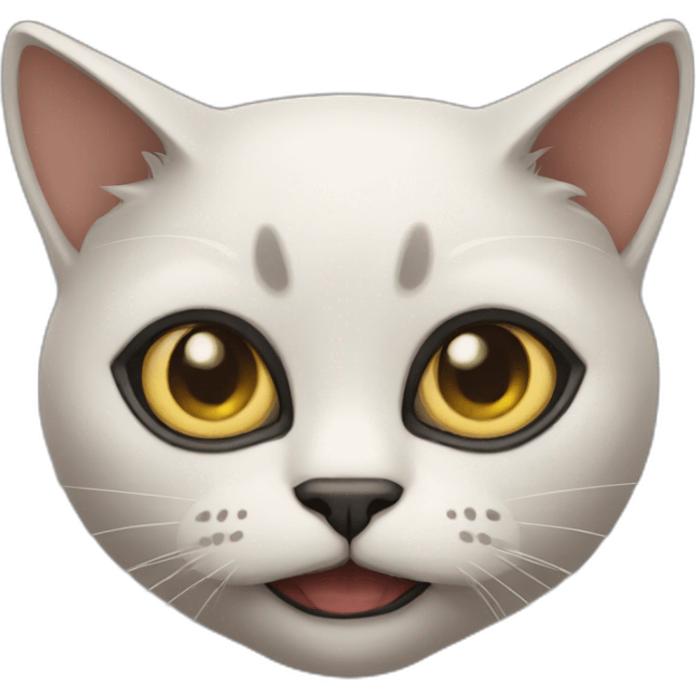 scary cat emoji