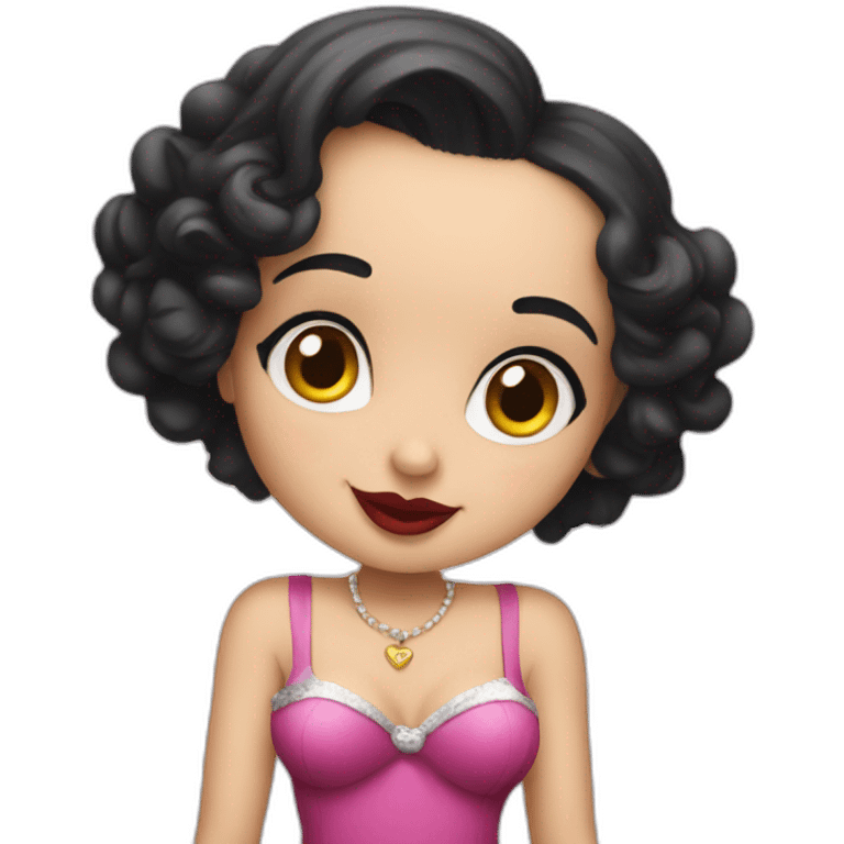 Betty boop emoji