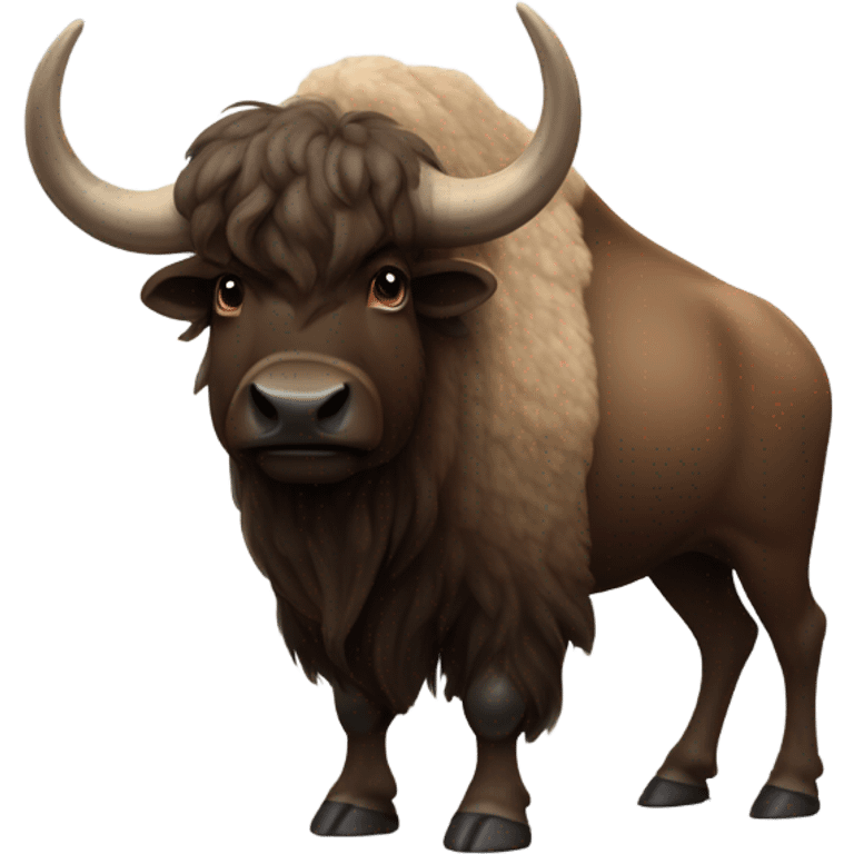 Rich buffalo emoji