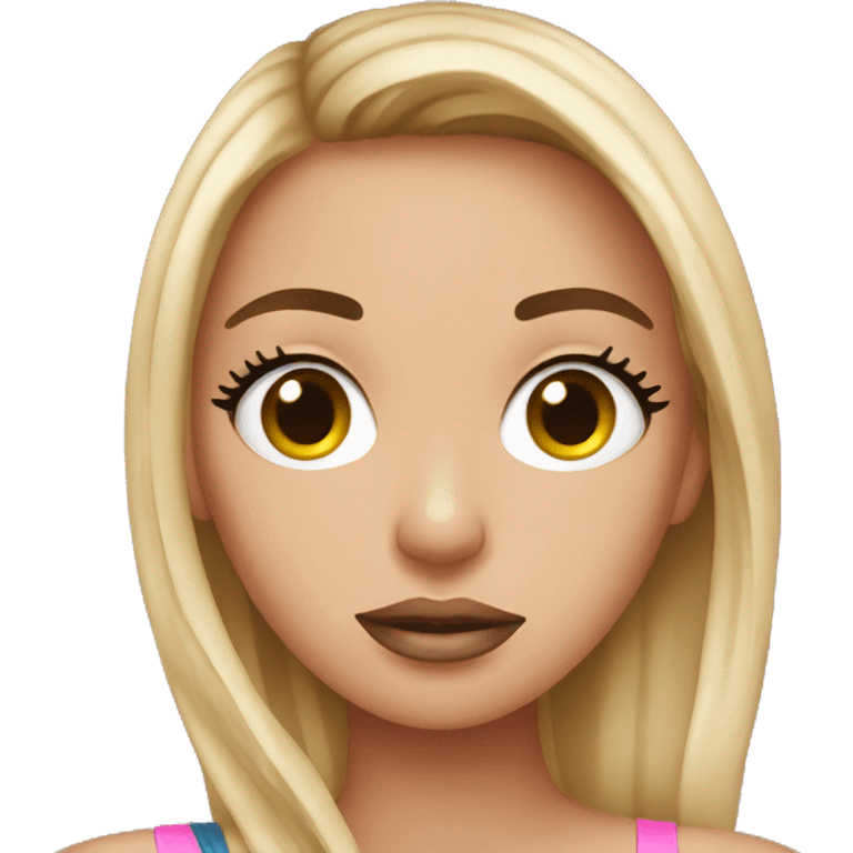 Sad victoria secret model  emoji