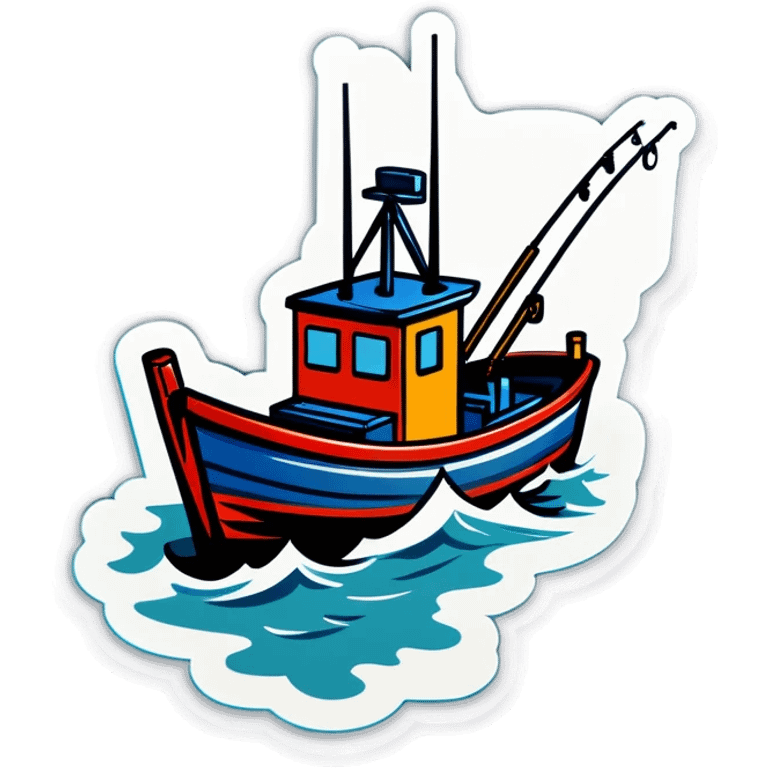 fishing boat emoji