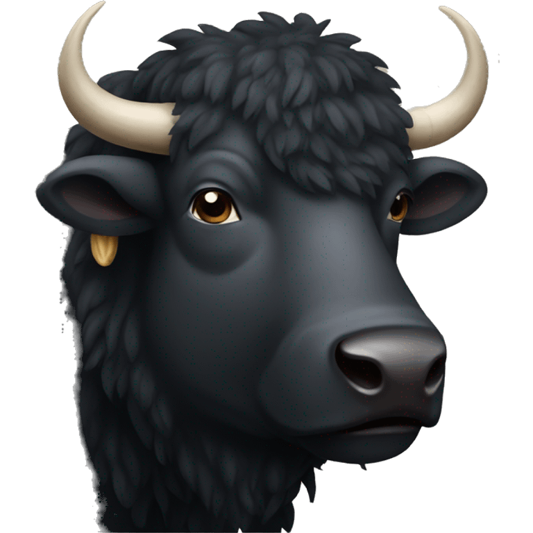 black buffalo emoji