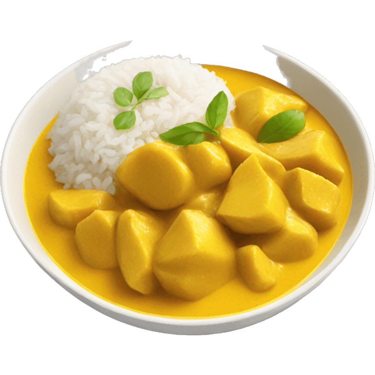 yellow curry emoji