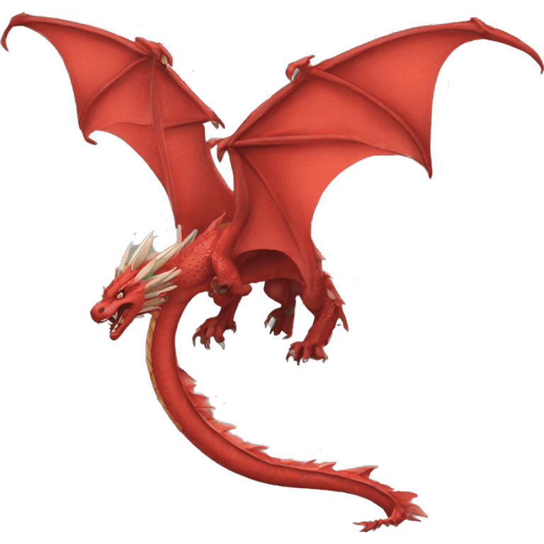 Dragón rojo  emoji