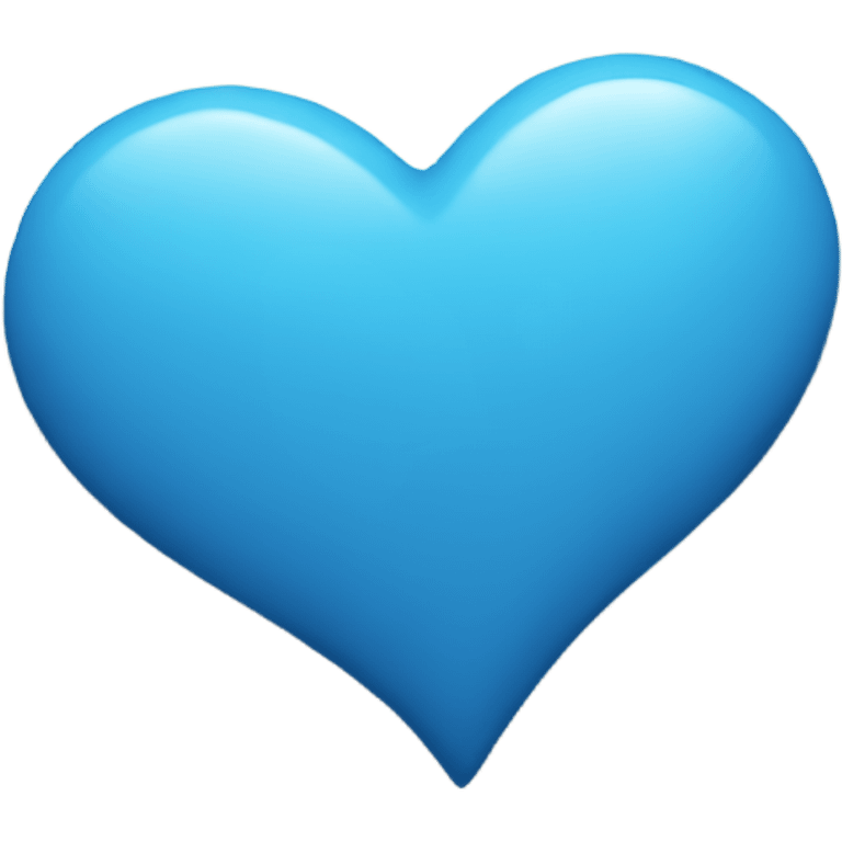 blue heart with paw emoji