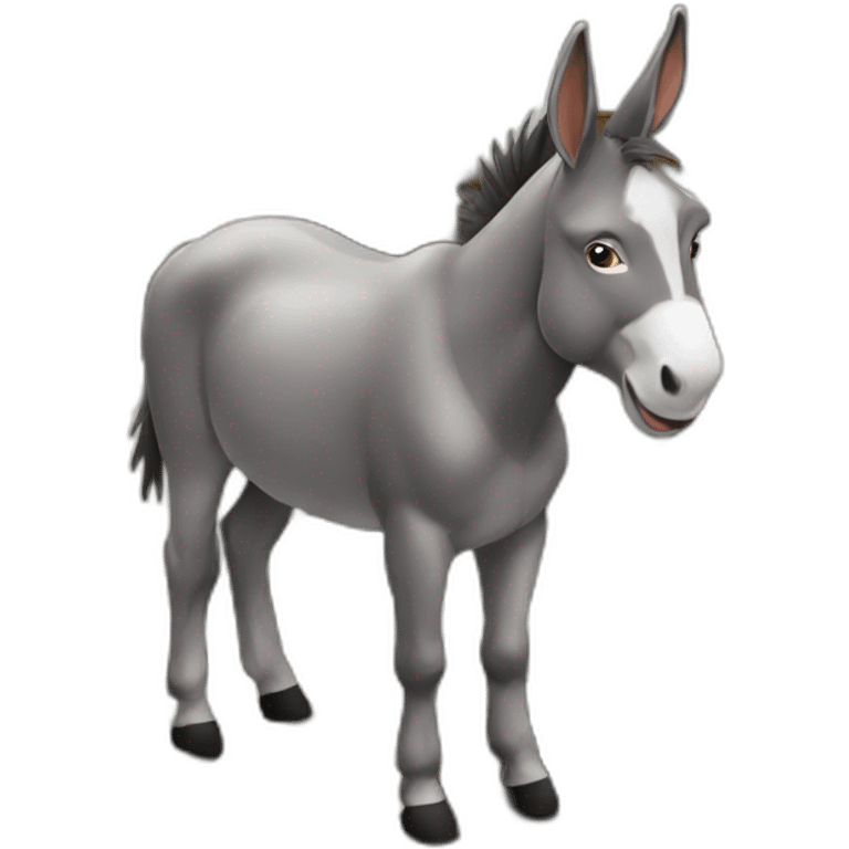 donkey-on-rails emoji