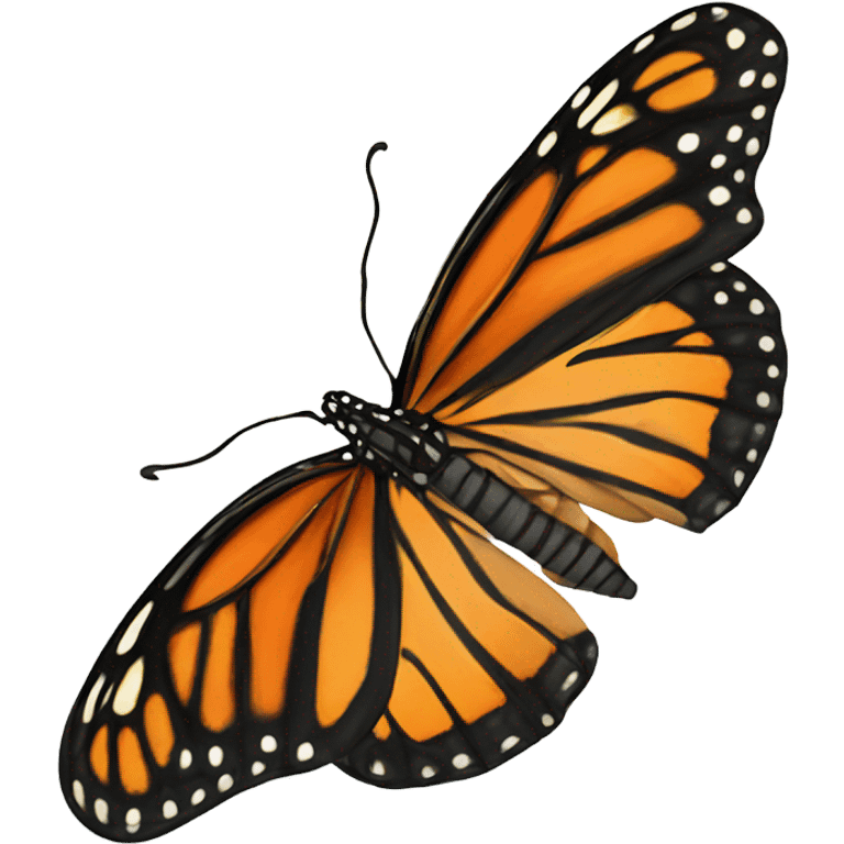 Monarch buttefly  emoji