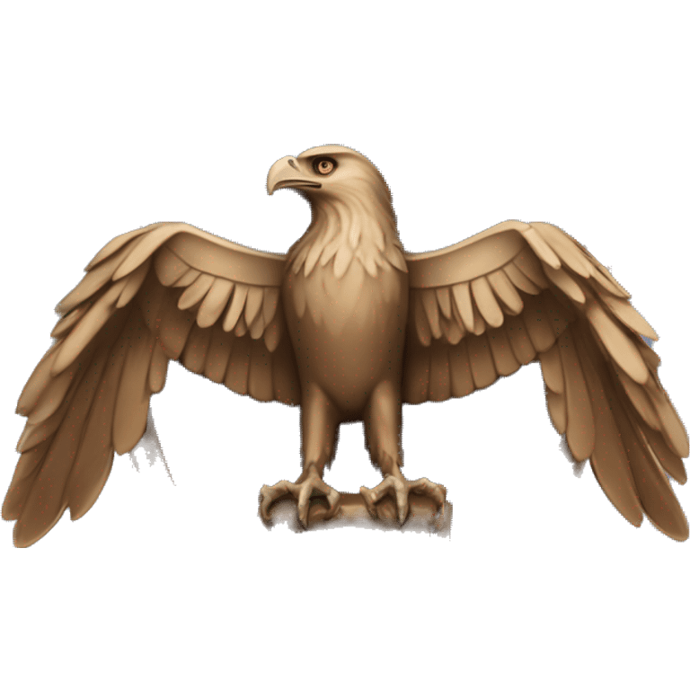 Ravenclaw house Blue and Bronze Eagle insignia  emoji