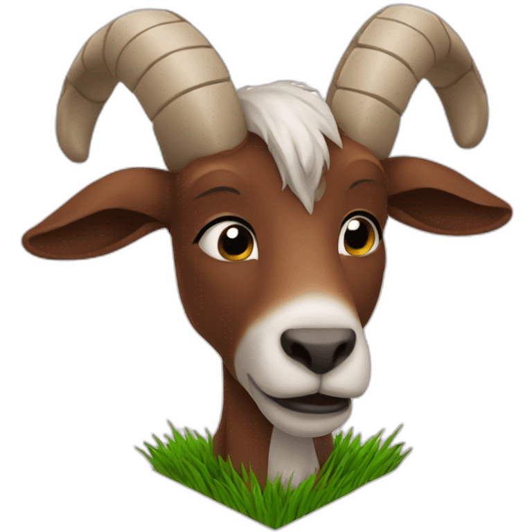 Football goat emoji