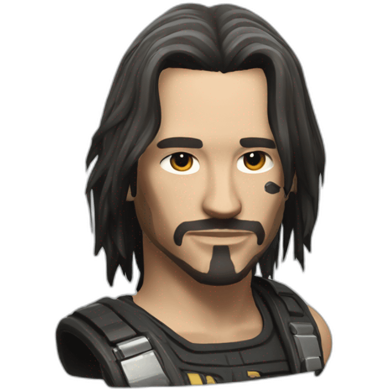 Johnny Silverhand from Cyberpunk 2077 emoji