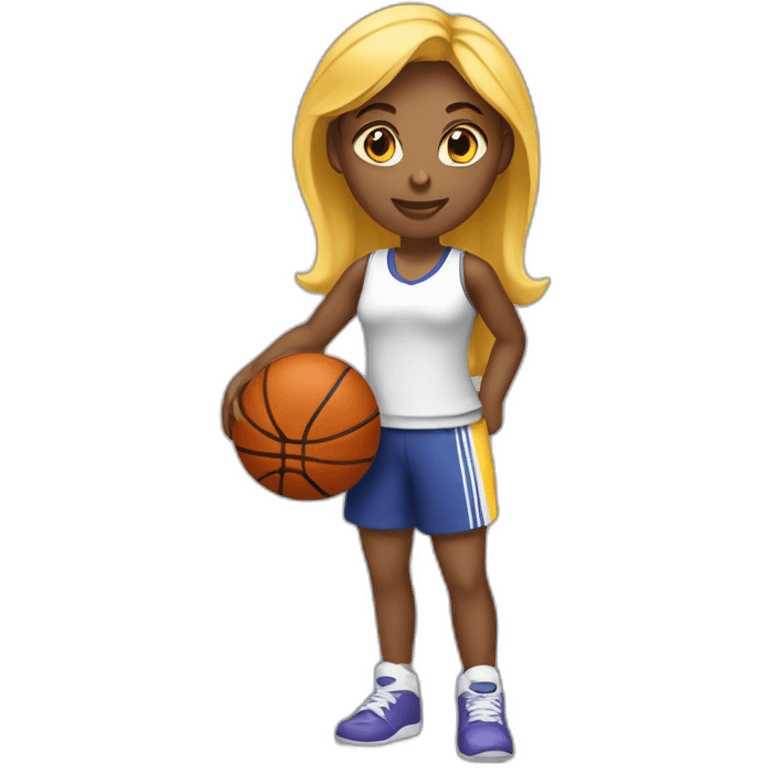 fille-basketeuse emoji