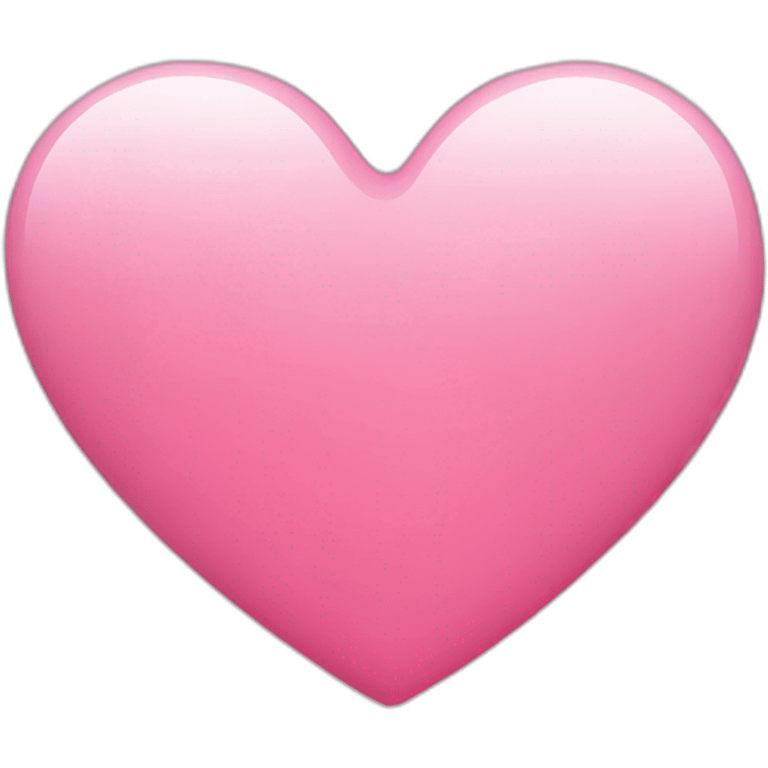 Pink heart emoji