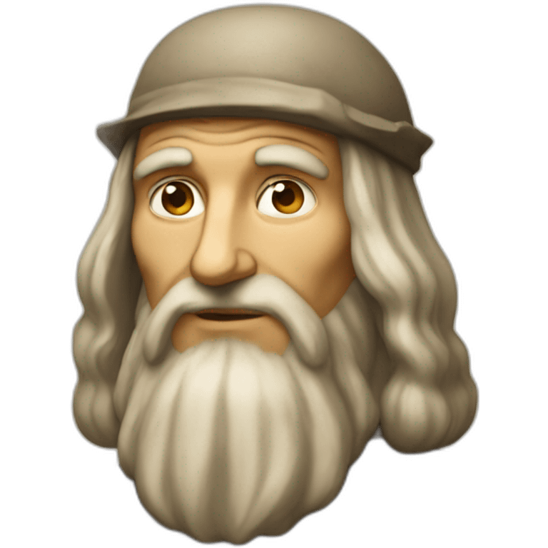 Leonardo DaVinci emoji