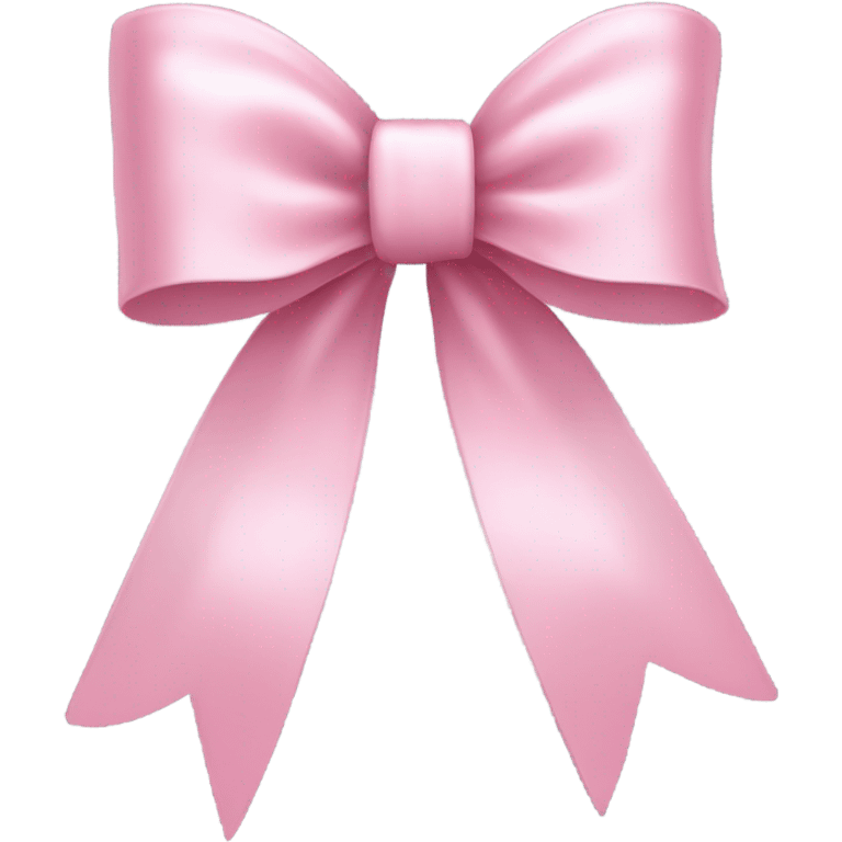 Pink bow emoji