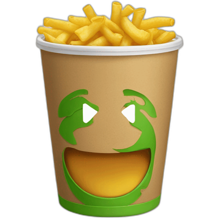 McDonald’s recycle emoji