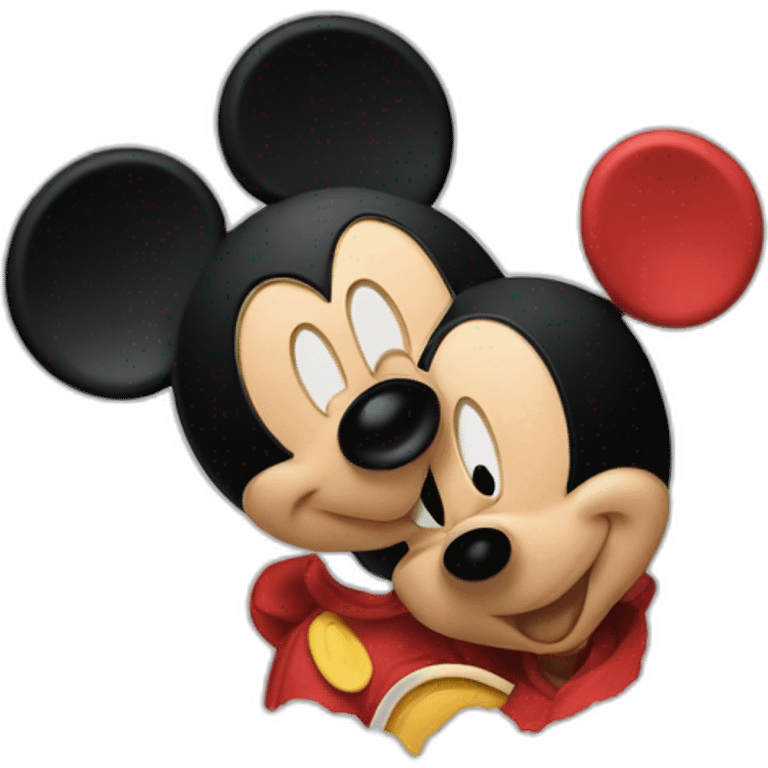 mickey-mouse and minni emoji