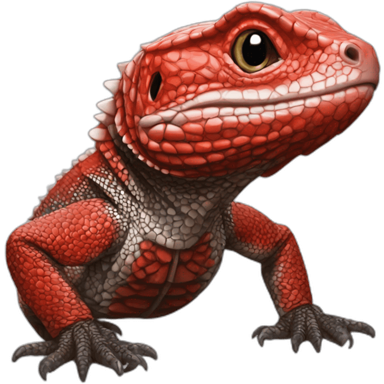 red tegu lizard emoji