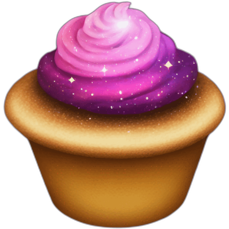 galaxy cupake emoji