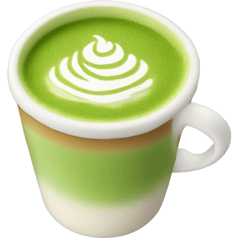 Matcha latte emoji