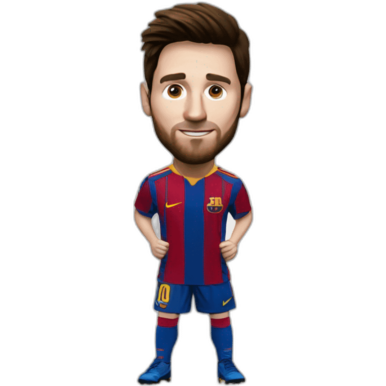 Fullbody-realistic-Messi-with-a-cigar emoji