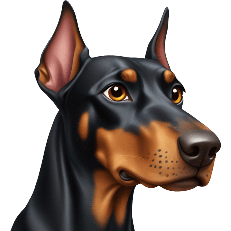 Dobermann dog  emoji