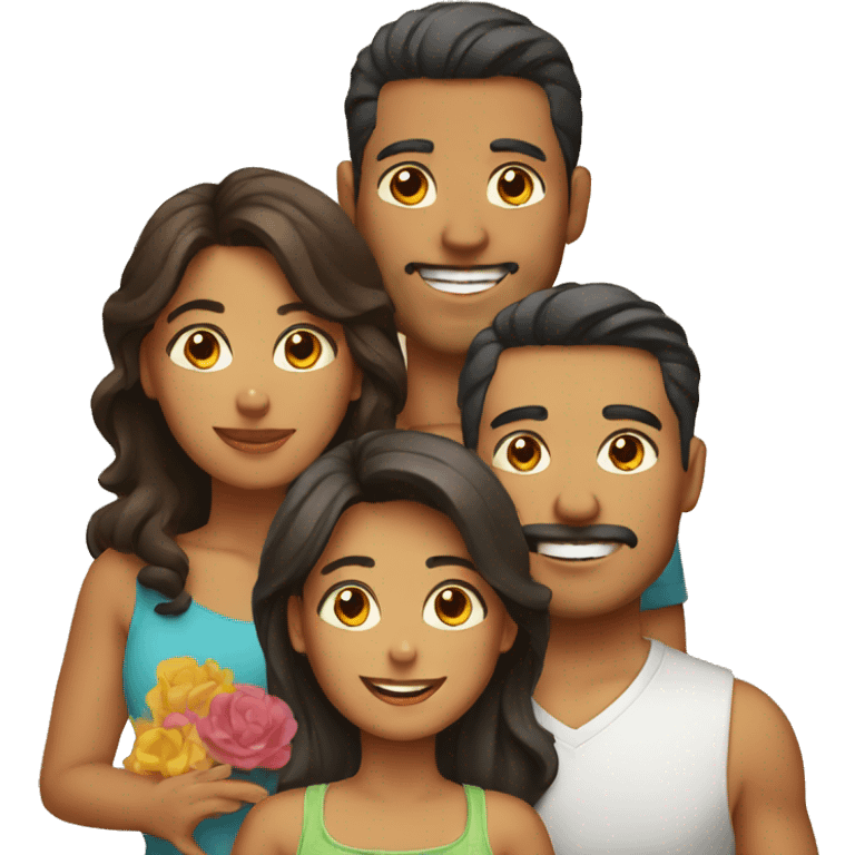 latino family emoji