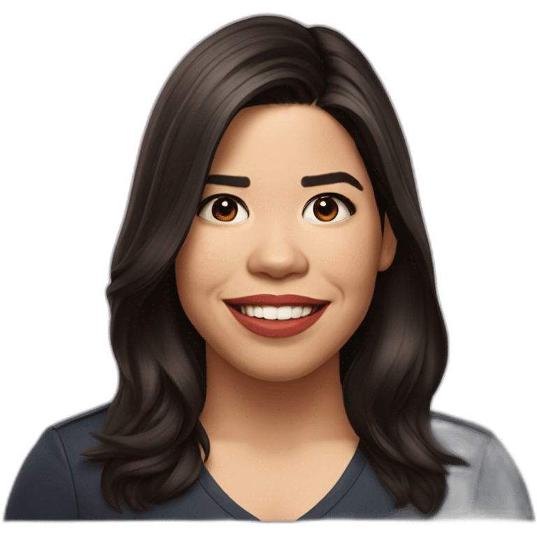 America Ferrera face emoji