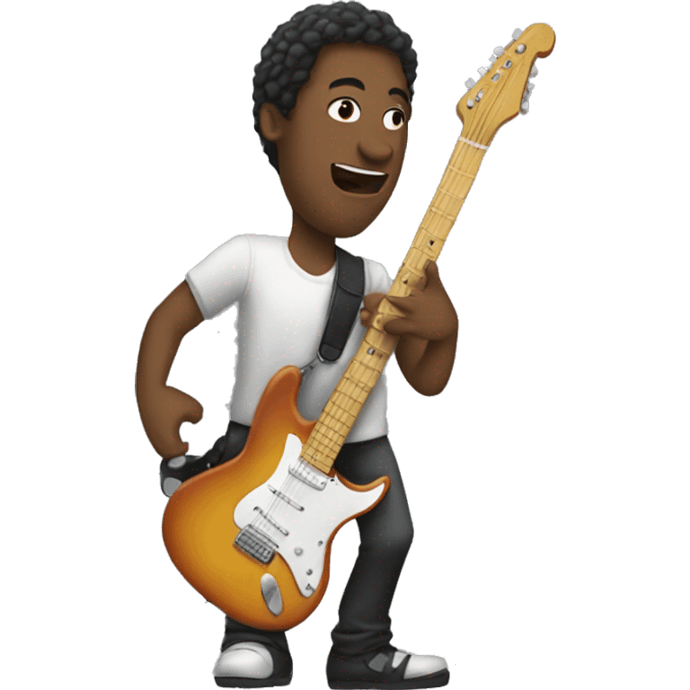 Guitar player emoji