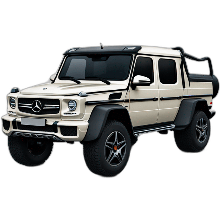 mercedes G class 6x6 emoji