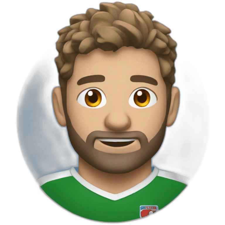 Rugbyman francais emoji