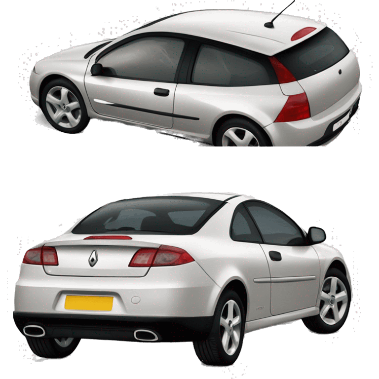 One Renault Laguna Coupe V6 emoji