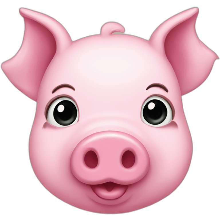 pink pig emoji