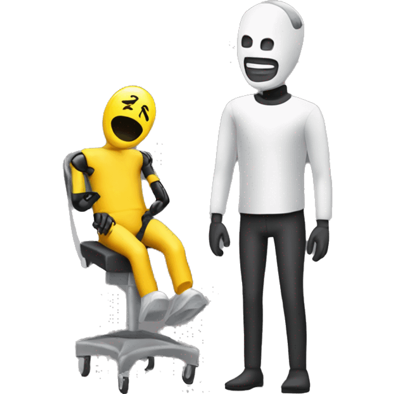 crash test dummy break up emoji