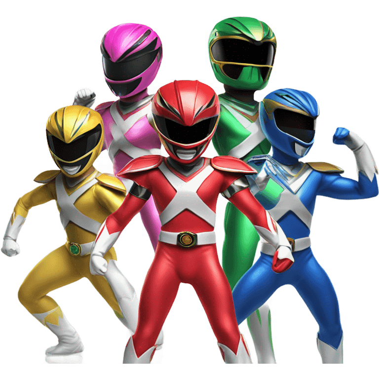 Power Rangers emoji