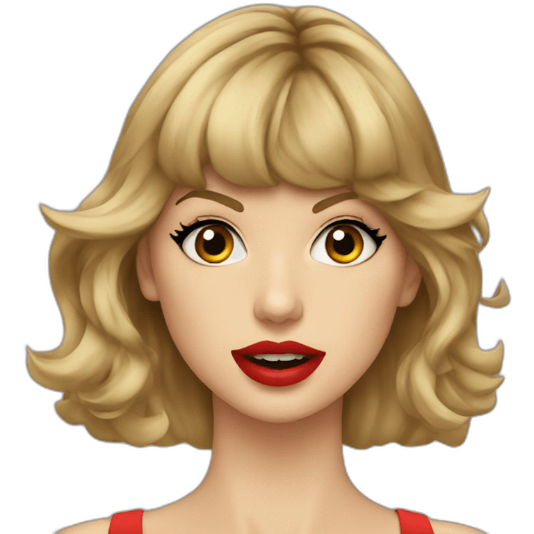 taylor-swift-mouth-bbc emoji