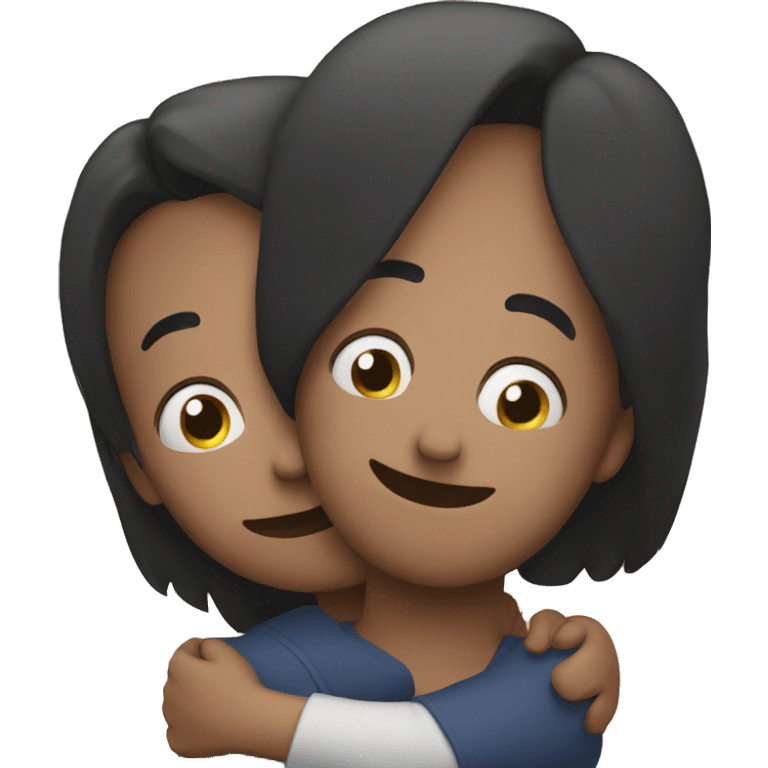 Hugging emoji